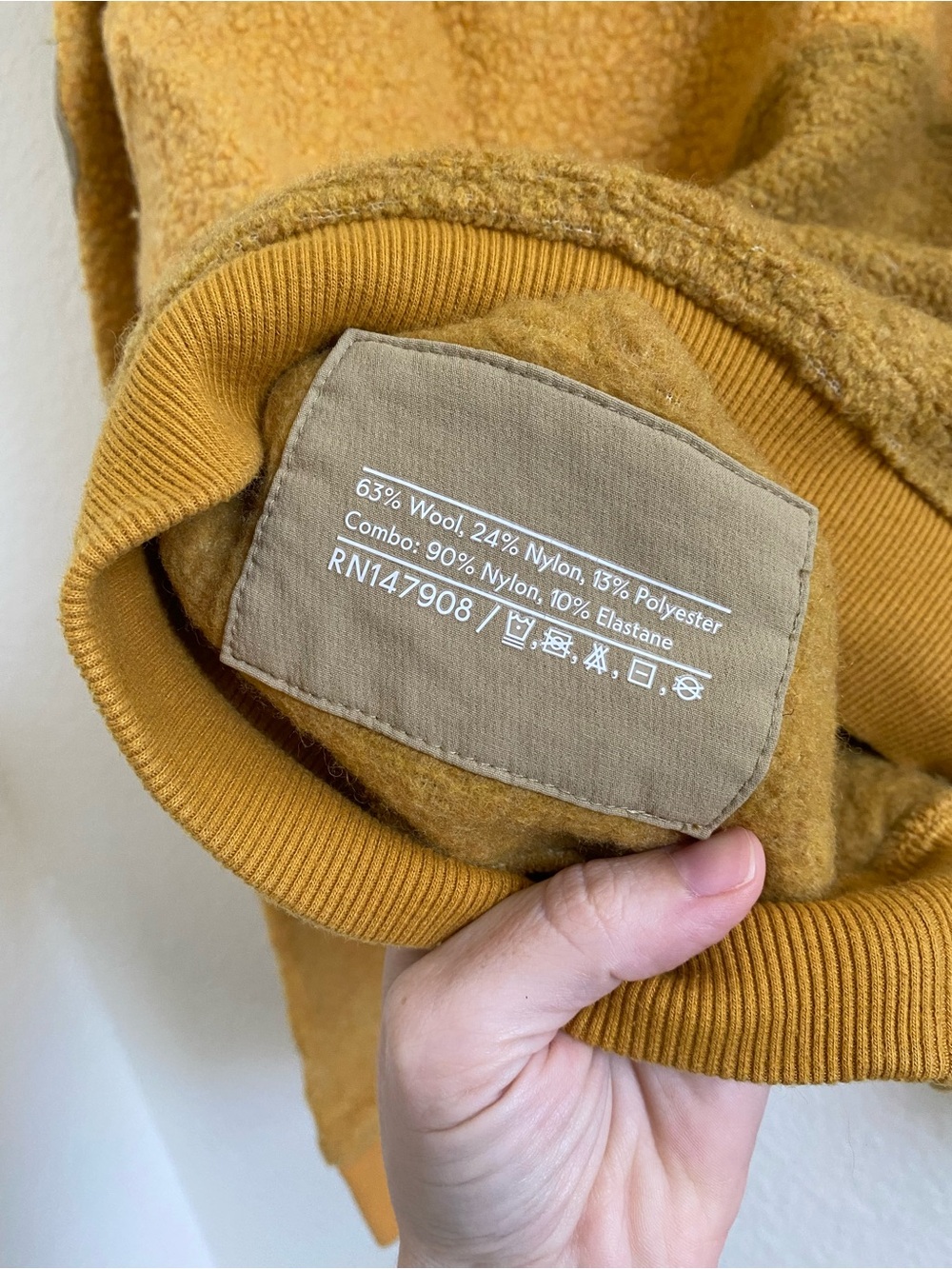 Outdoor Voices Megafleece Wool Half-Zip Hoodie - Picture 5 of 5